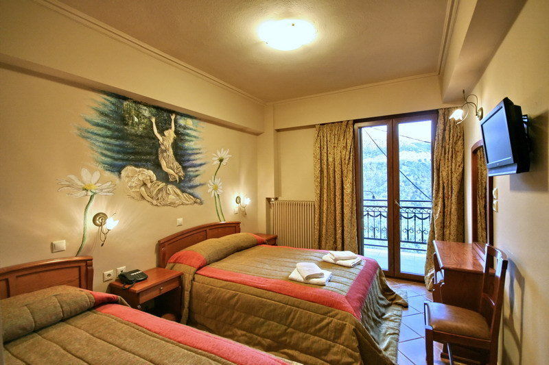 Kentrikon Hotel Langadia Luaran gambar